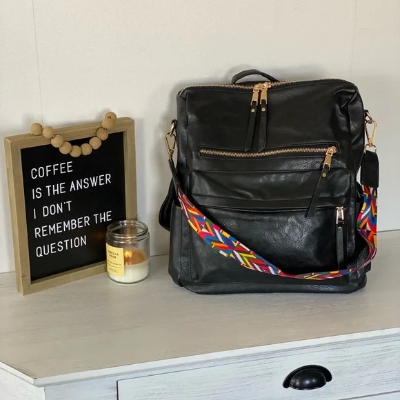 Brand NEW Camden Convertible Backpack in Black 🖤 - Picture 3 of 15